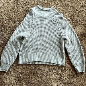 Turtleneck cropped sweater